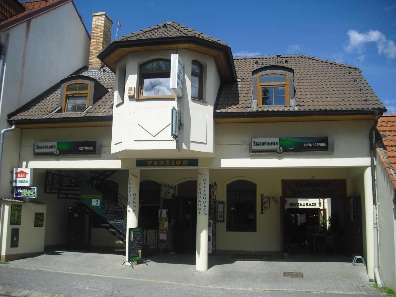 Penzion Nova Hospoda Prag Exterior foto
